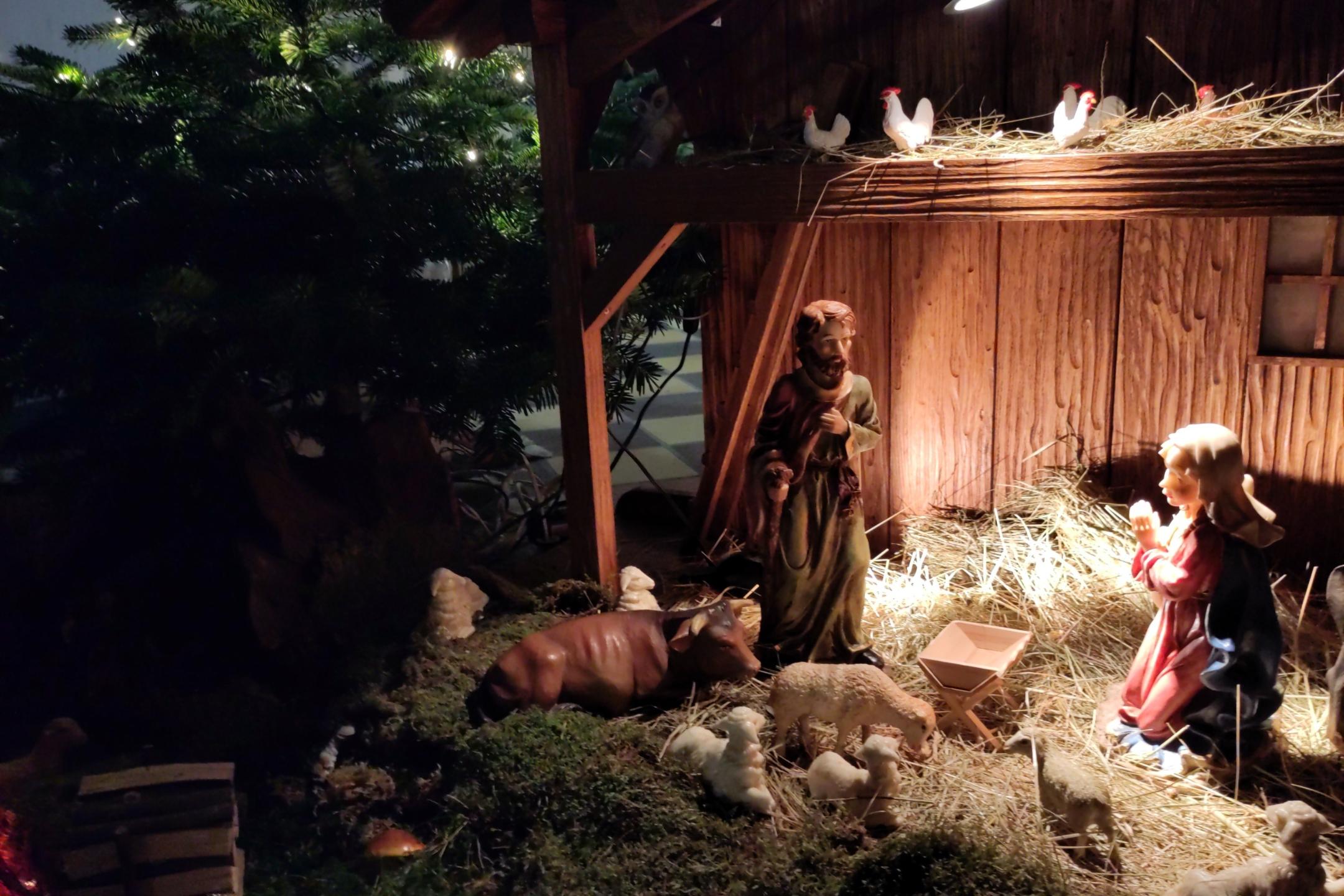 Weihnachtskrippe Schleidweiler