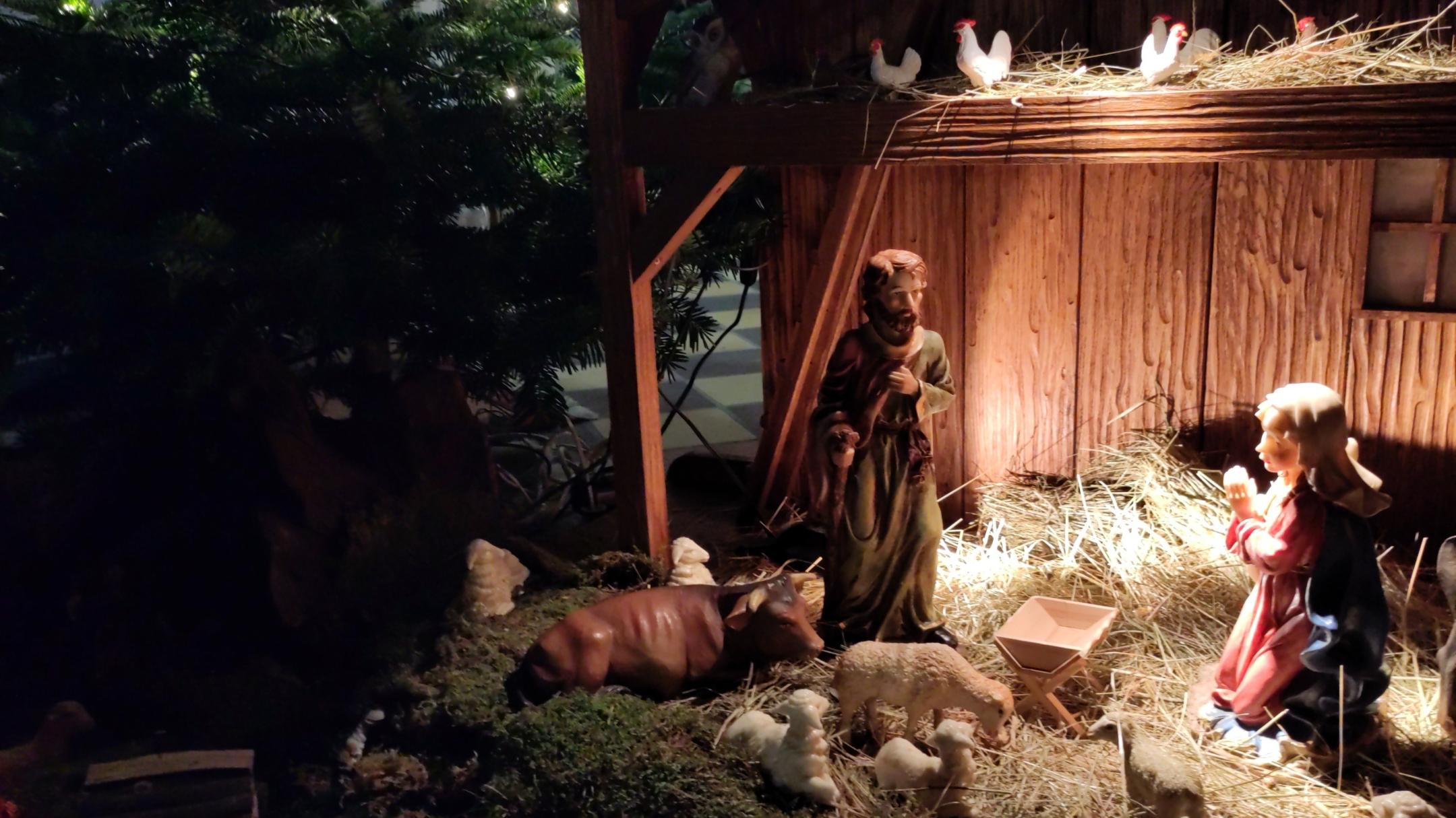 Weihnachtskrippe Schleidweiler