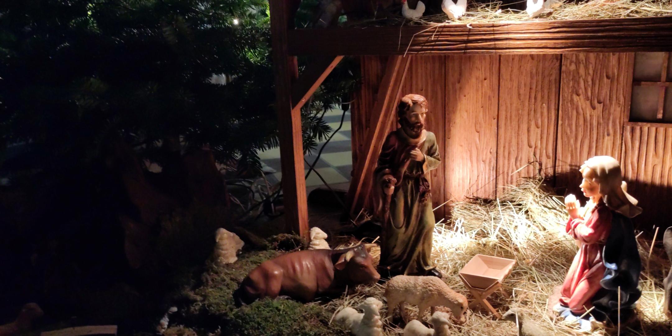 Weihnachtskrippe Schleidweiler