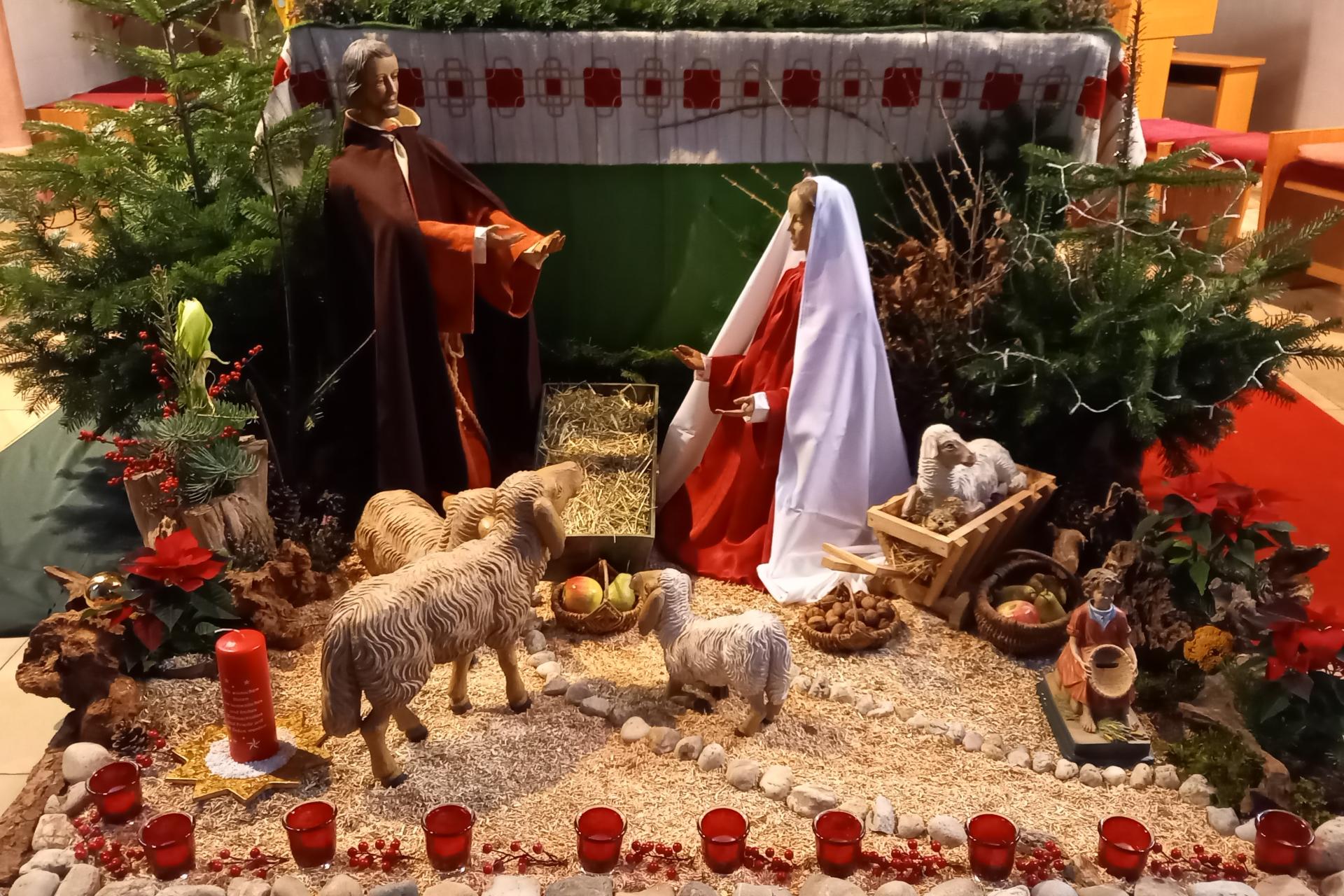 Wheinachtskrippe Orenhofen