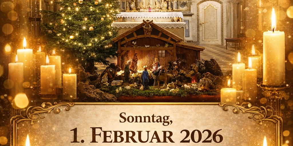 Plakat Vesper Mariä Lichtmess 2026