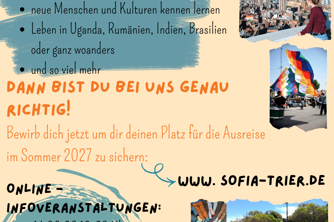 Bewirb dich jetzt für deinen Freiwilligendienst im Ausland (3)