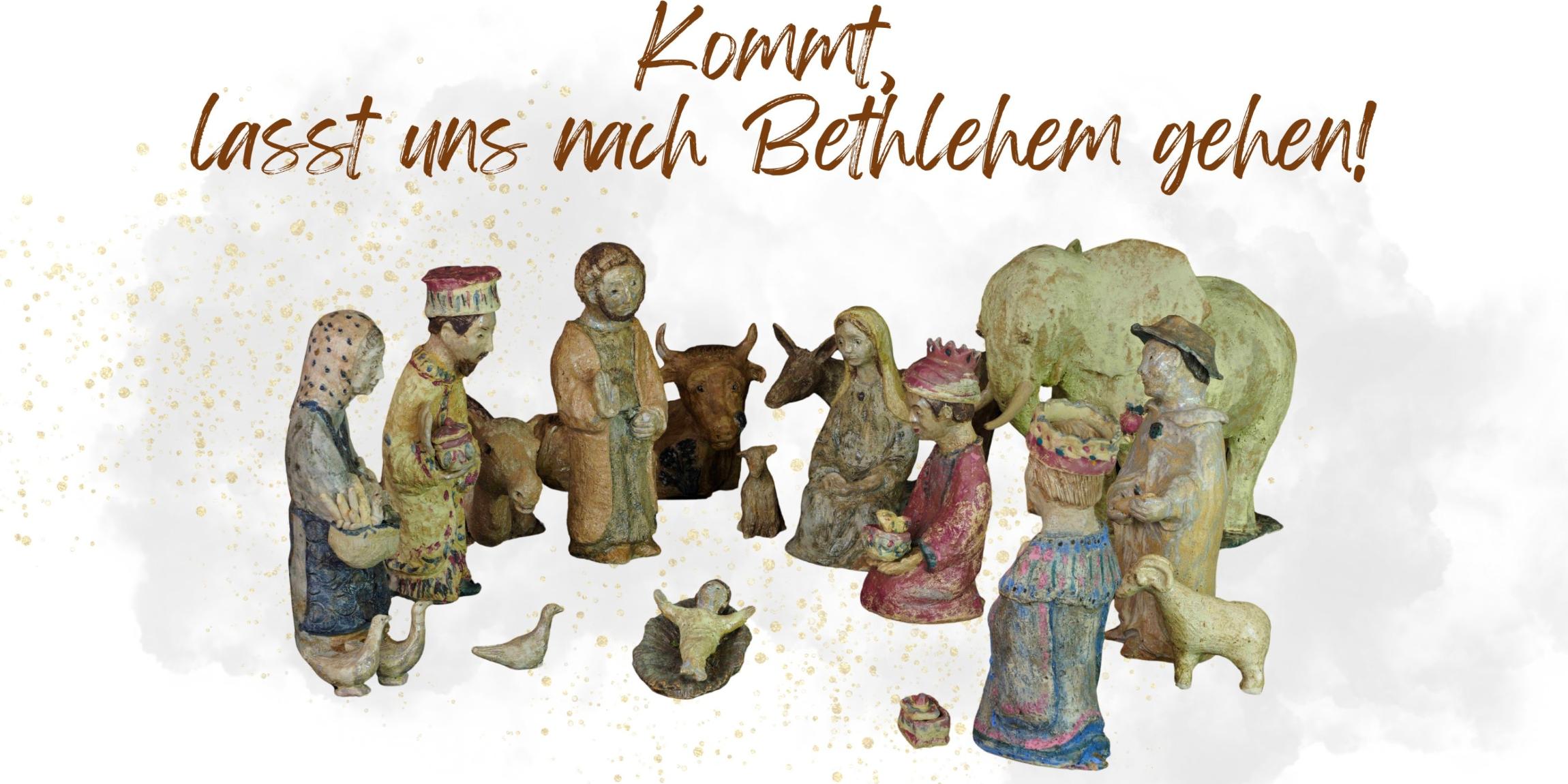Kommt, lasst uns nach Bethlehem gehen - Titelblatt (c) Bistum Trier Kommt, lasst uns nach Bethlehem gehen - Titelblatt
