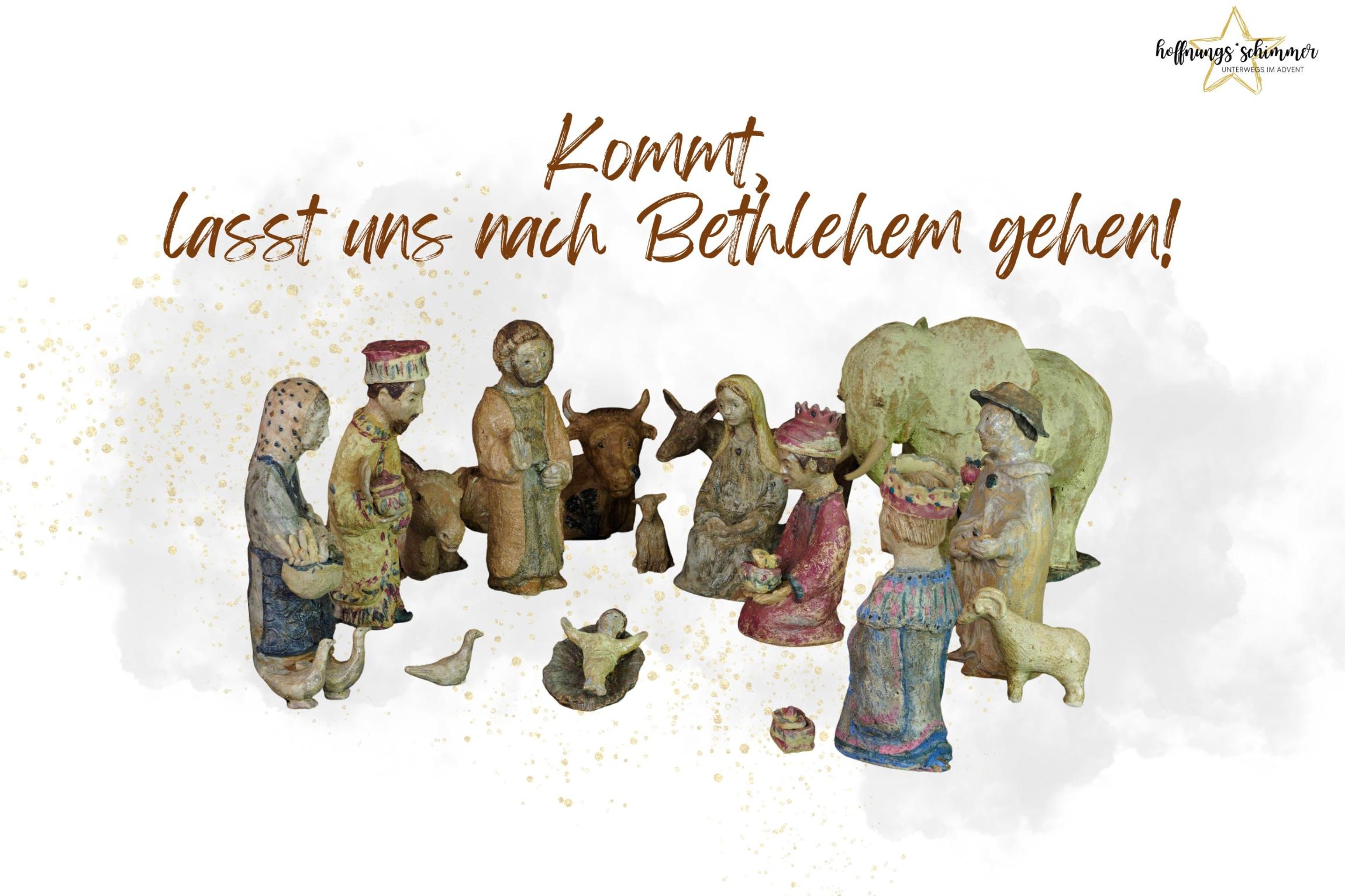 Kommt, lasst uns nach Bethlehem gehen - Titelblatt