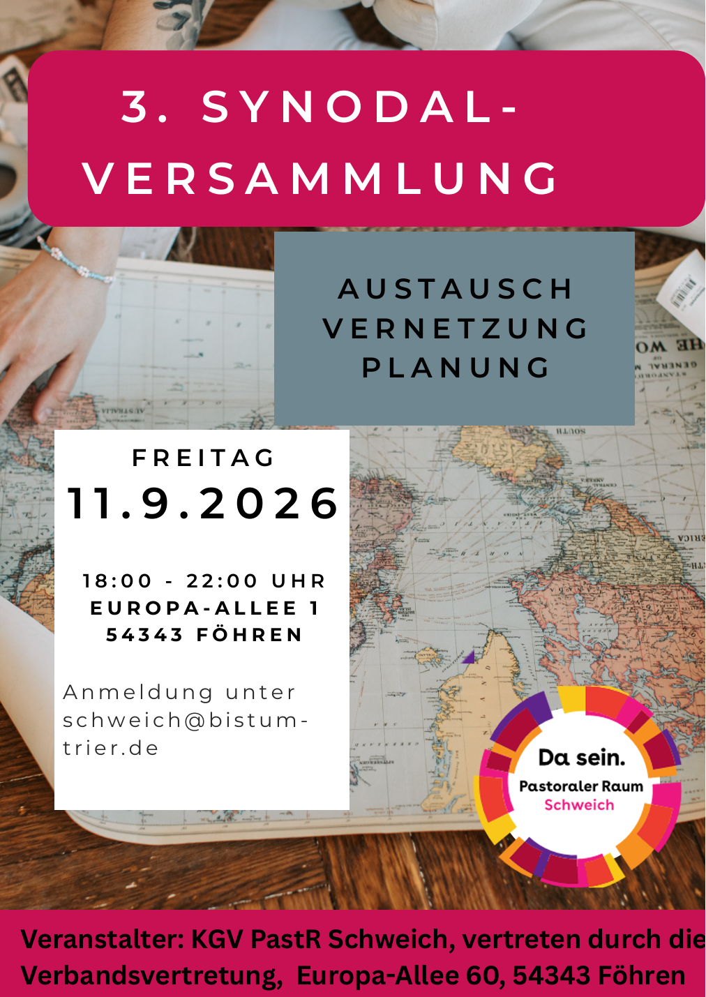 Plakat Synodalversammlung